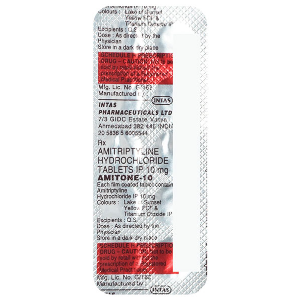 Amitone 10mg Tablet 10'S - Image 2