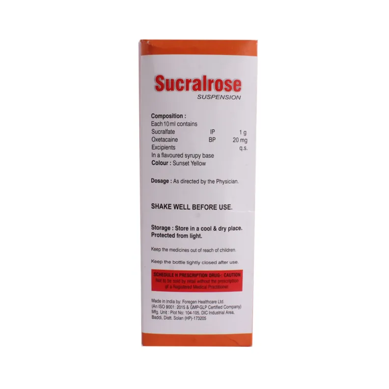 Sucralrose Suspension Orange Sugar Free - Image 3