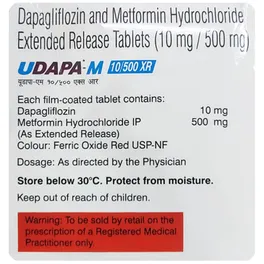 Udapa-M 10/500 XR Tablet - Image 3