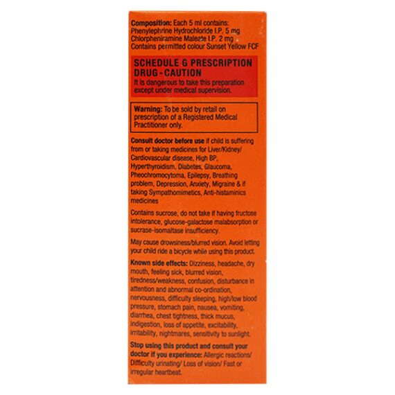 T Minic Orange Flavour Syrup 60ml - Image 2