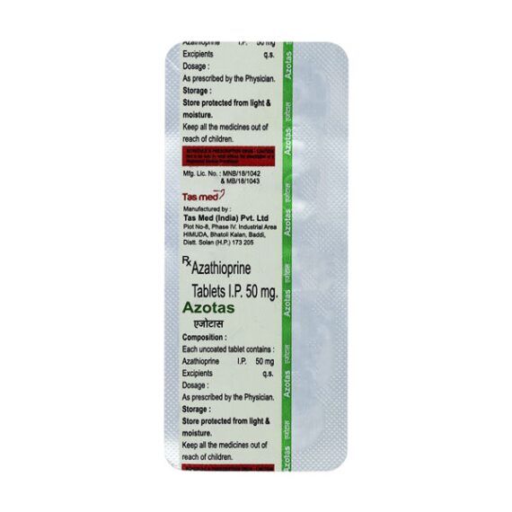 AZOTAS 50mg Tablet 10's