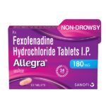 Allegra 180mg Tablet 10'S