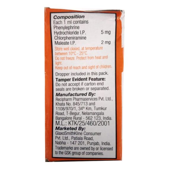 T Minic Orange Flavour Oral Drops 15ml - Image 2