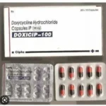 Doxycycline 100mg Capsules, Packaging Size: 1x10