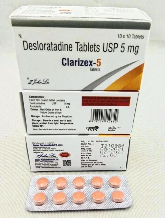 Desloratadine 5 Mg Tablets