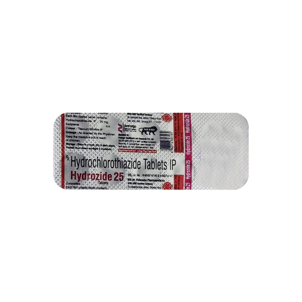 HYDROZIDE 25 Tablet 10's - Image 2