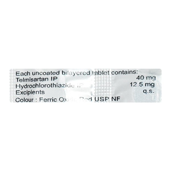 Telmikind H 40mg Tablet 10'S - Image 2