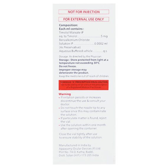 TIMOBEN 0.5% Ophthalmic Solution 5ml - Image 3
