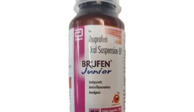Brufen Junior Oral Suspension Orange Flavour 60ml