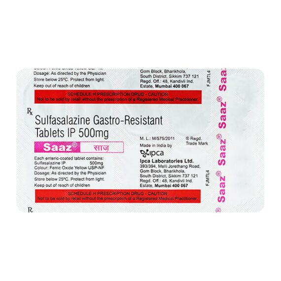Saaz Tablet 10'S