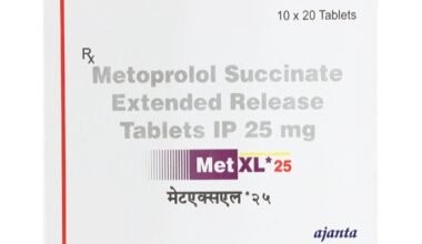MET XL 25mg Tablet 20's