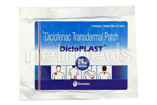 Dicloplast 100mg Patch 3'S