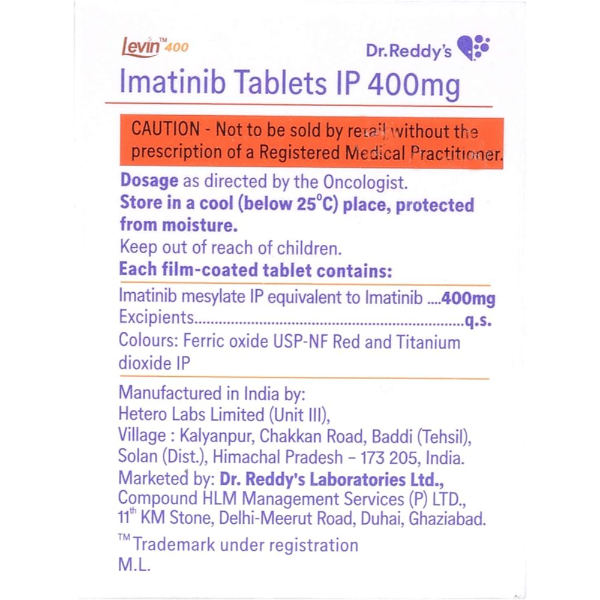 Levin 400mg Tablet 10'S - Image 2