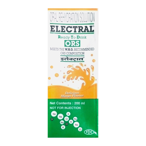 Electral Delicious Mango Flavour Liquid 200ml