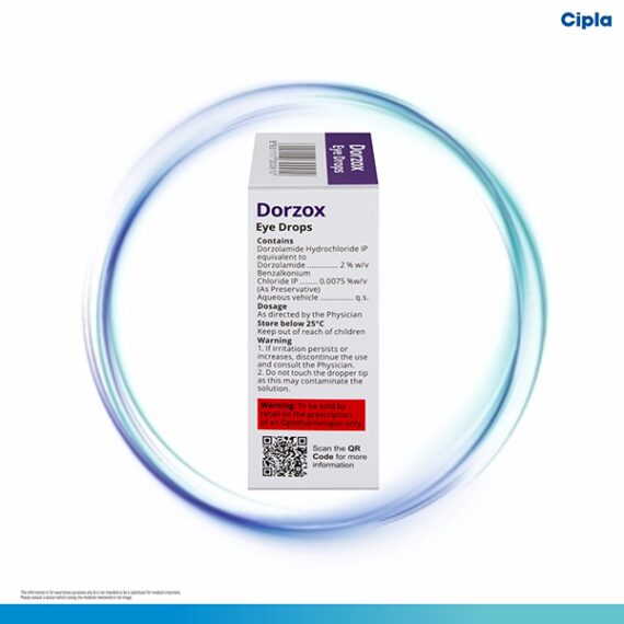 Dorzox Eye Drops 5ml - Image 2
