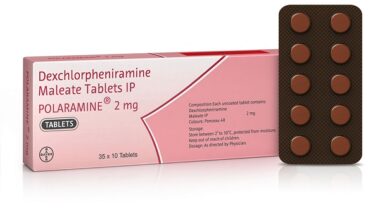 Polaramine 2mg Tablet 10'S
