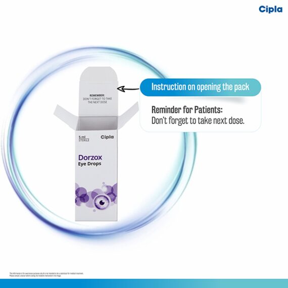 Dorzox Eye Drops 5ml - Image 3