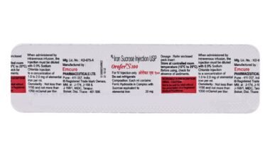 Orofer S 100mg Injection 5ml