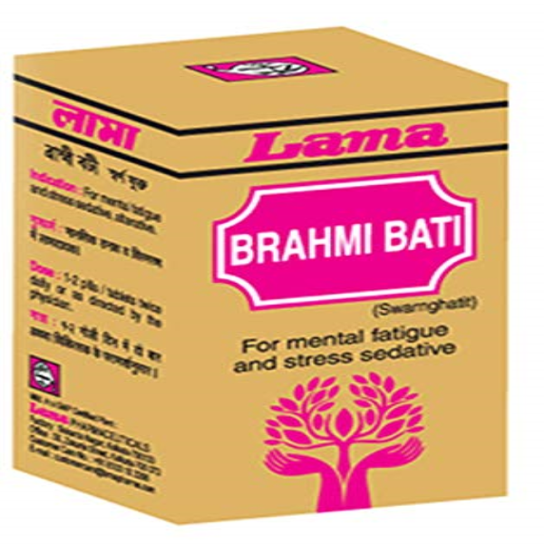 Lama Brahmi Bati (Swarnghatit) Tablet 500 mg