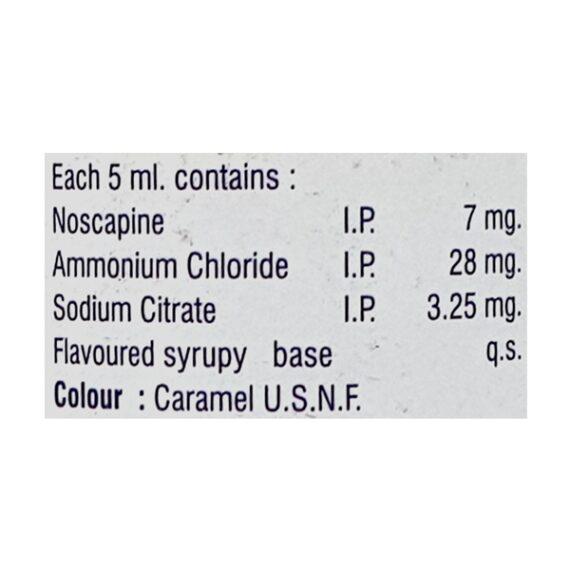 COSCOPIN COUGH LINCTUS NEW Oral Suspension 100ml - Image 3