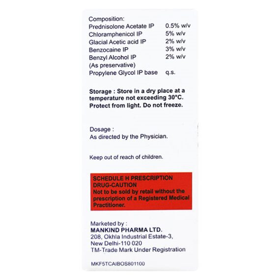 Otocin C Ear Drops 5ml - Image 2