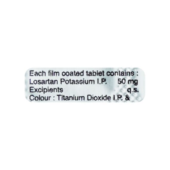 Losar 50mg Tablet 15'S - Image 3
