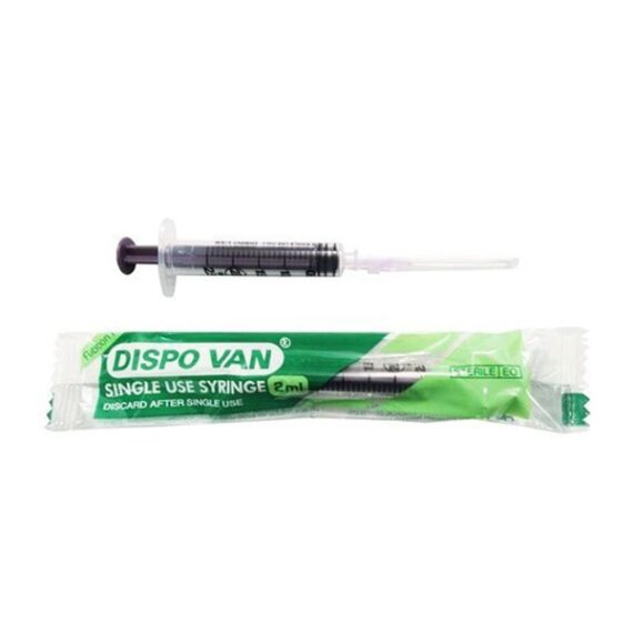 Dispovan Syringe 5 ml 1's
