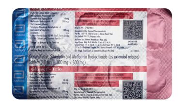 GLUJECT TRIO 10+100+500mg Tablet 10's
