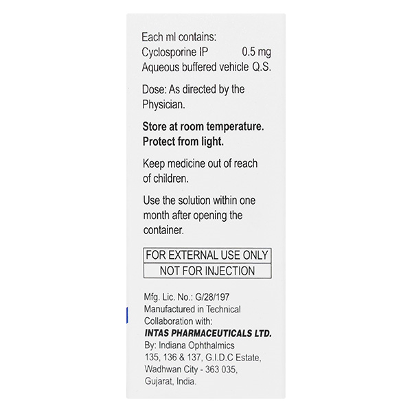 CYCLISIS PF Eye Drops 5ml - Image 2