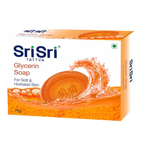 Sri Sri Tattva Bath Soap - Glycerin 75 gm