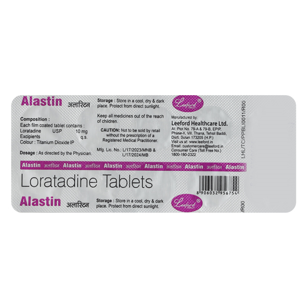 Alastin 10mg Tablet 10'S