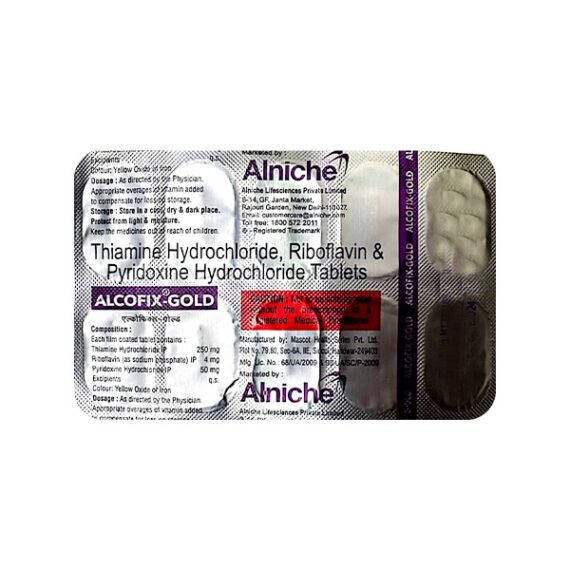 ALCOFIX GOLD Tablet 10's