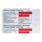 Gluconorm SR 500mg Tablet 15'S