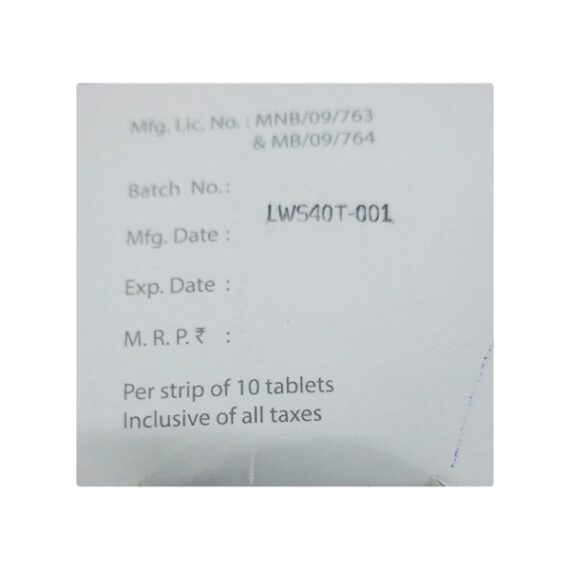LASIWIN S 40/25 Tablet 10's - Image 3
