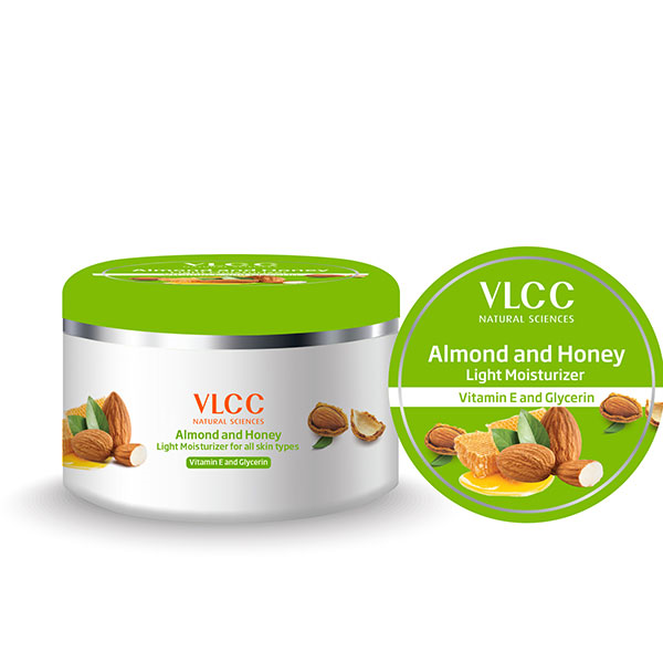 VLCC Almond And Honey Light Moisturizer Vitamin E & Glycerin For All Skin Types 200gm