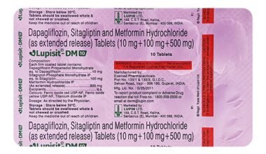 LUPISIT DM 10/100/500 Tablet 10's