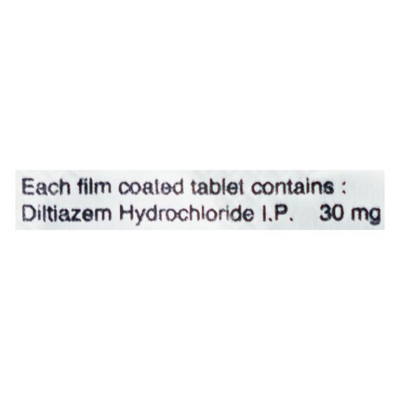 Dilzem 30mg Tablet 15'S - Image 3