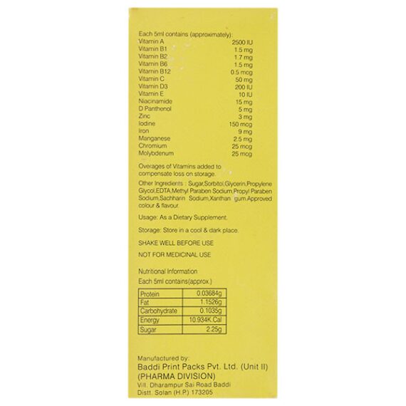 ADEB T Syrup 200ml - Image 3
