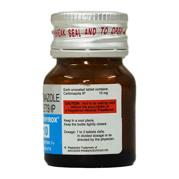 Anti Thyrox 10mg Tablet 100'S - Image 2