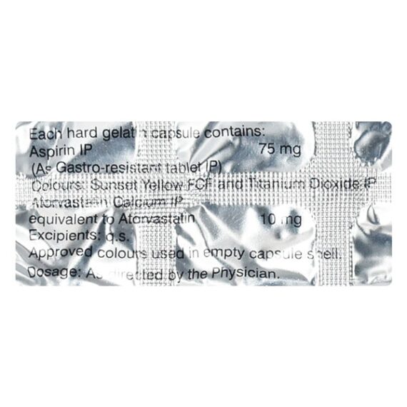 Ecosprin AV 75mg Capsule 15'S - Image 2
