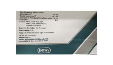 COMCAPSY 700/30mg Tablet 7's