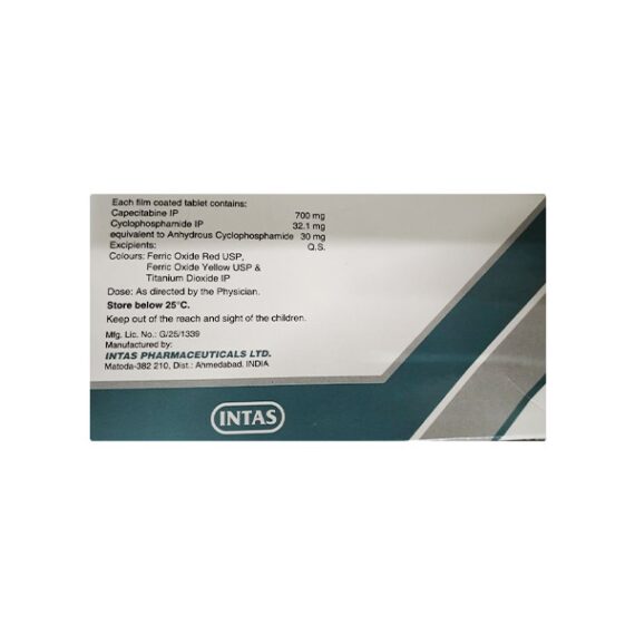 COMCAPSY 700/30mg Tablet 7's