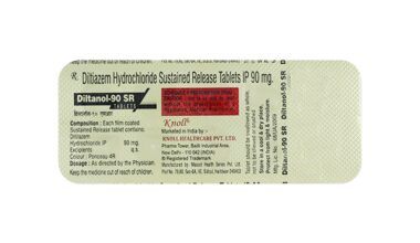 DILTANOL SR 90 Tablet 10's
