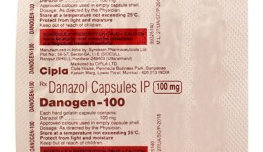 Danogen 100mg Capsule 10'S