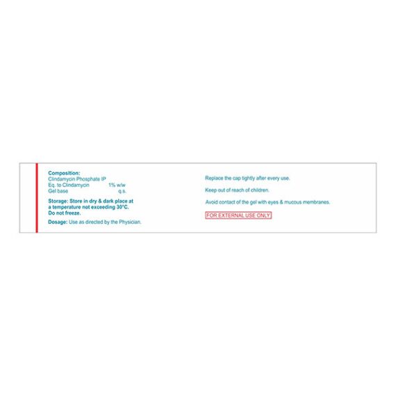 CLINDAMYCIN PHOSPHATE (NANZ) Gel 20gm - Image 2