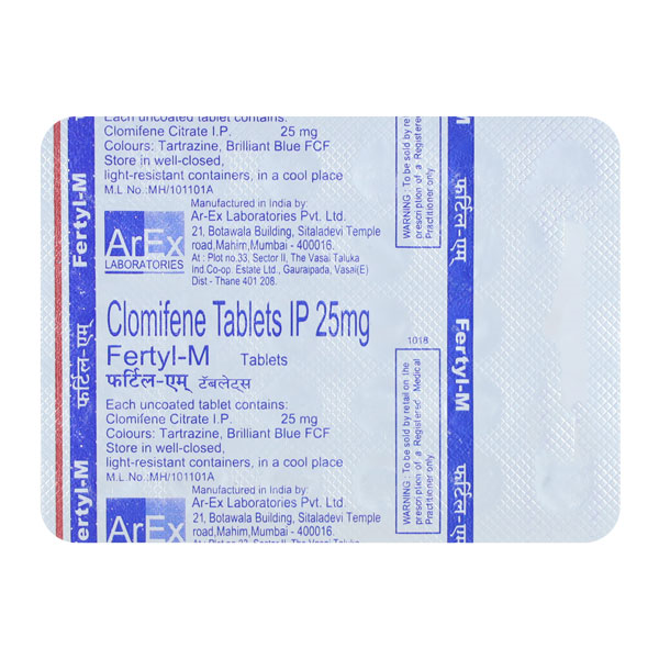 Fertyl M 25mg Tablet 30'S