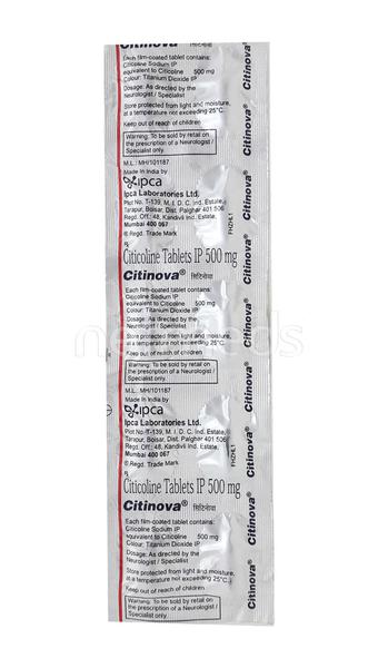 Citinova 500mg Tablet 10'S
