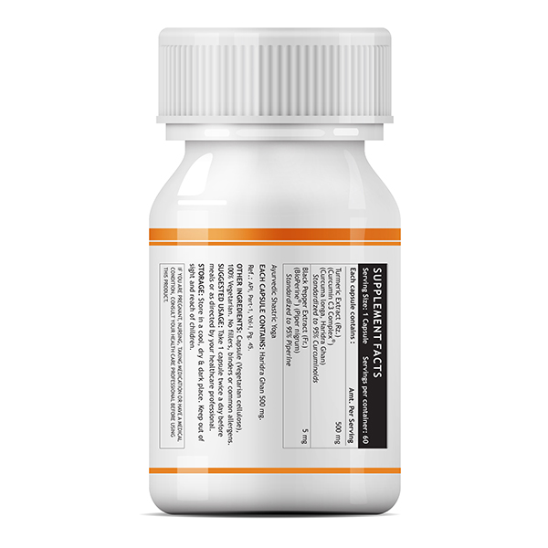 INLIFE Curcumin 95 Advanced 500 mg Vegetarian Capsule 60's