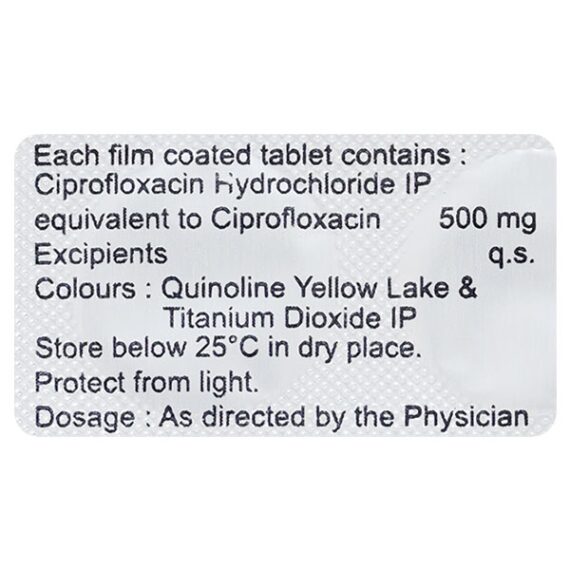 Ciprobid 500mg Tablet 10'S - Image 2
