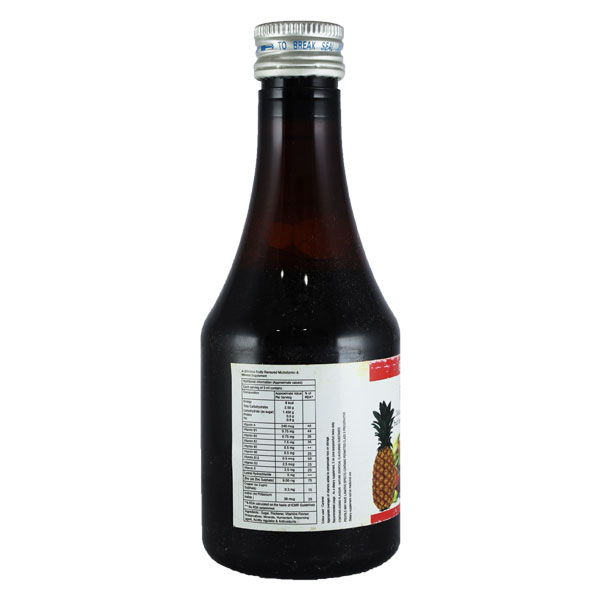 ZINKOMIN Delicious Mixed Fruit Flavoured Syrup 200ml - Image 3